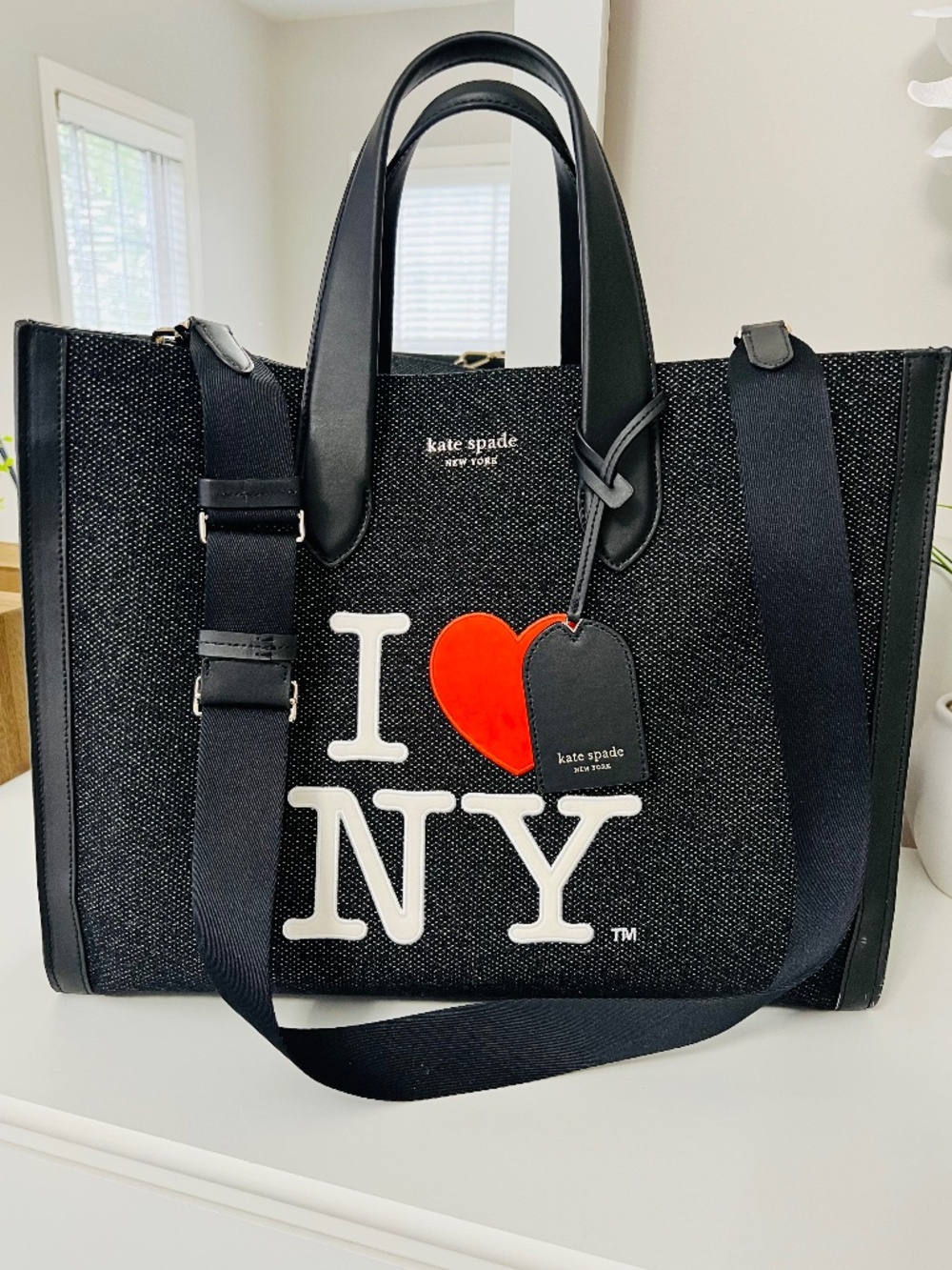 Kate Spade New York Manhattan I ❤️ NY Tote - Excellent Condition